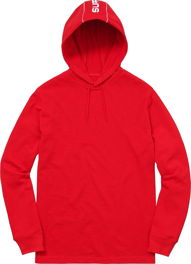 Hooded Stripe L/S Top view 2